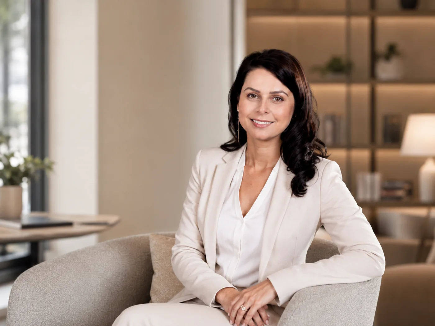 Zuzana pri konzultácii
